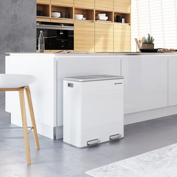 Daloa avfallsbeholder 60 l - Hvit Daloa avfallsbeholder 60 l - Hvit