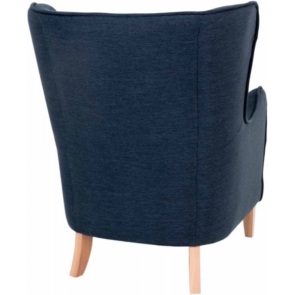 Campo lenestol - Mørk blå/bøk Campo lenestol - Mørk blå/bøk
