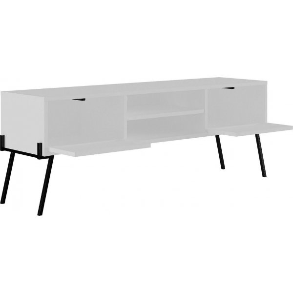 Naive mediebenk - Hvit