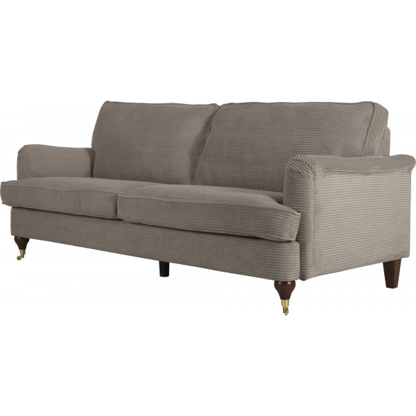 Howard Watford Deluxe 3-seters sofa - lysebrun kordfløyel Howard Watford Deluxe 3-seters sofa - lysebrun kordfløyel