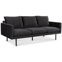 Carolina 3-seter sofa - Antrasittgrå fløyel Carolina 3-seter sofa - Antrasittgrå fløyel