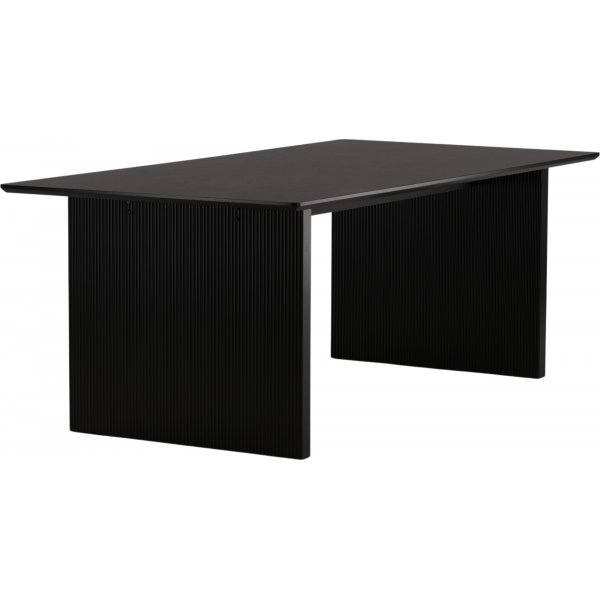 Vail spisebord 200 x 100 cm - Sort Vail spisebord 200 x 100 cm - Sort