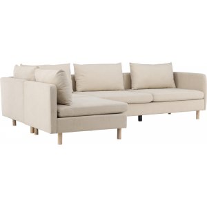 Zero hjrnesofa - Beige