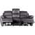 Enjoy Hollywood recliner sofa - 3-seter (el) i grått kunstskinn