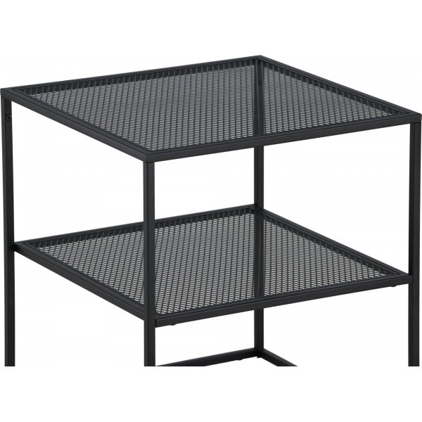 Netz sidebord 55 x 55 cm - Sort Netz sidebord 55 x 55 cm - Sort