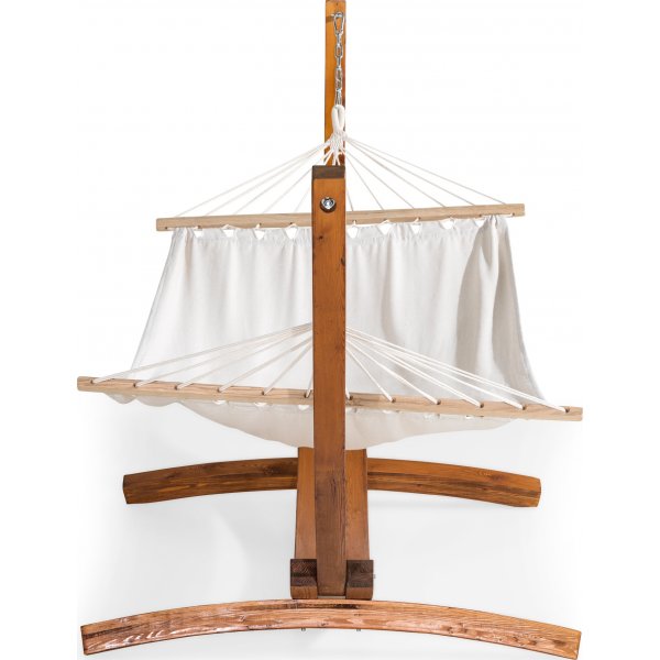 Hedvig hengekøye - Natur/Hvit Hedvig hengekøye - Natur/Hvit