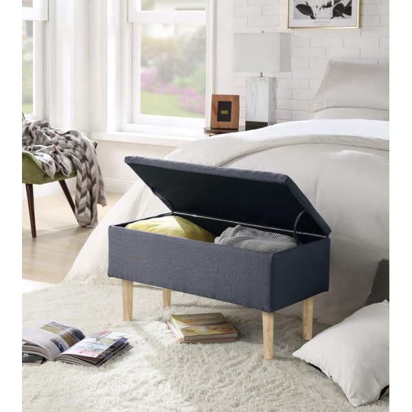 Mia benk - Grå Mia benk - Grå