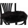 Plaza stolpute saueskinn 37 cm - Mrkebrun
