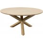 Rundt Salt spisebord i gr teak - 150 cm i diameter