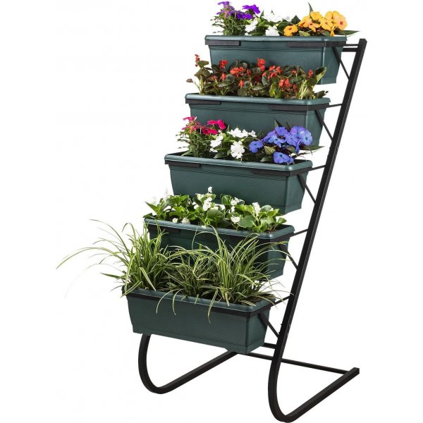 Rinse plantehylle - Mørkegrønn Rinse plantehylle - Mørkegrønn