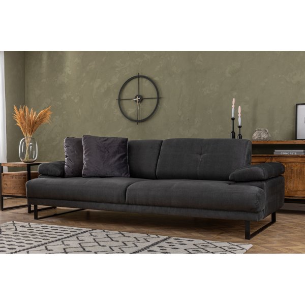 Mustang 3-seters sofa - Antrasitt