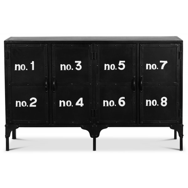Fgelvik sideboard - Svart metall