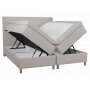 Accent boksseng med oppbevaring - 180 x 200 cm - Beige