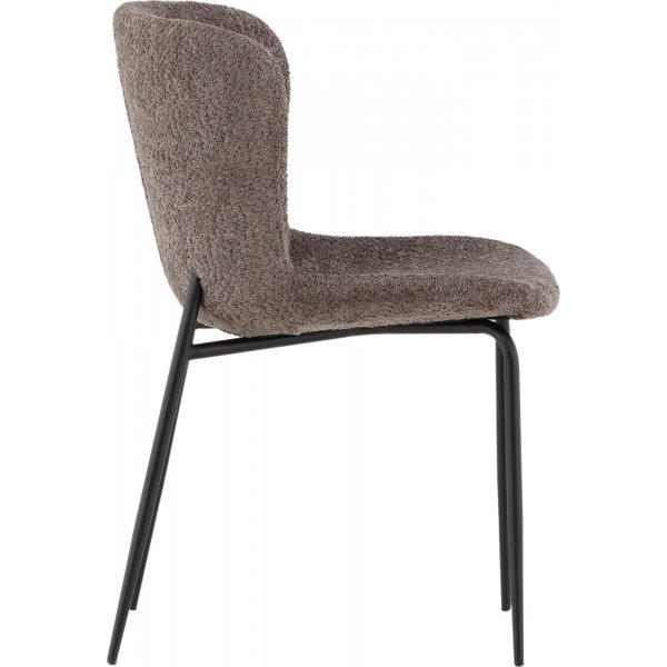 Modesto spisestol - Brun boucle Modesto spisestol - Brun boucle