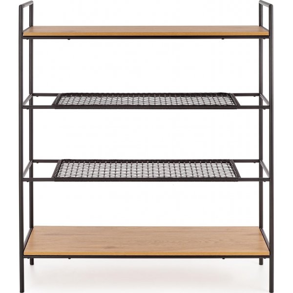 Wadi bokhylle - Eik/sort Wadi bokhylle - Eik/sort