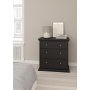 North Kommode med 3 skuffer - Matt svart