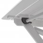 Knohult spisebord 125 cm - Hvit