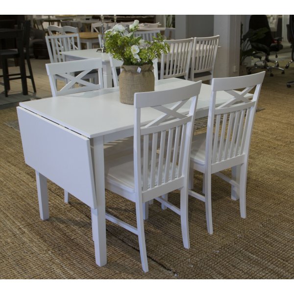 Sander stol - Hvit Sander stol - Hvit