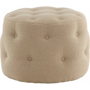 Respit sittepuff - Beige teddy