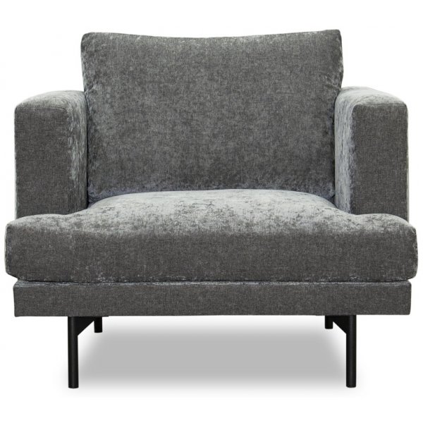 Smilla lenestol - Grå Chenille Smilla lenestol - Grå Chenille