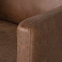 Harpan 3-seter sofa - Brun kolr + Tekstilrens for mbler