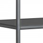 Seaford bokhylle 77x185 cm - Ask/svart