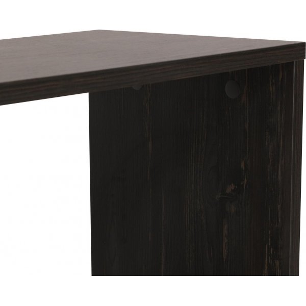 Zigzag mediebenk - Mørkebrun Zigzag mediebenk - Mørkebrun