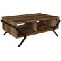 Prego salongbord 90 x 60 cm - Brun