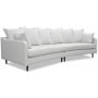 Gotland 4-seter buet sofa 301 cm - Off-white lin