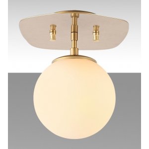 Brnntaklampe 11671 - Gull/hvit