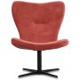 Spekerd designer lenestol - Korall Velour