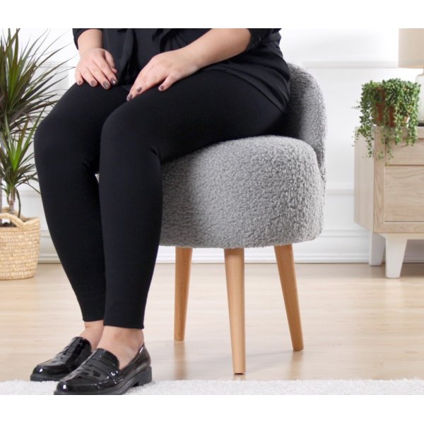 Rufmee puff - Grå Rufmee puff - Grå