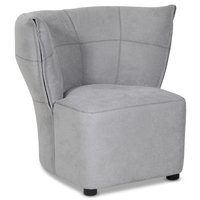 Lenestol i stoff online | Trendrom.no Tulip designer lenestol Lysegrå Velour 5895 NOK