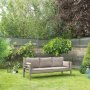 Kappis 3-seters utesofa - Brun