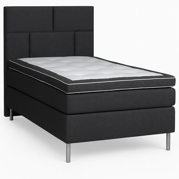 Hilton Deluxe seng 140200 cm - Mrk gr