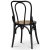 Sintorp spisegruppe, rundt spisebord Ø115 cm inkludert 4 stk. Samset stoler i bøyd tre - betong (laminat) + Flekkfjerner for møbler