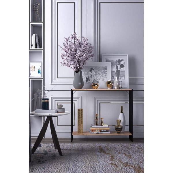 Verona salongbord - Sort/furu Verona salongbord - Sort/furu