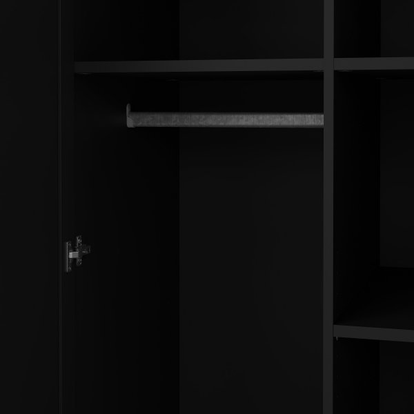 Nordgarderobe med 2 d�rer - 200 cm h�y