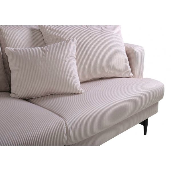 Safir 3-seter sofa - Beige manchester Safir 3-seter sofa - Beige manchester