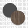 Aristo sengeramme 90x190 cm - Brun/antrasitt