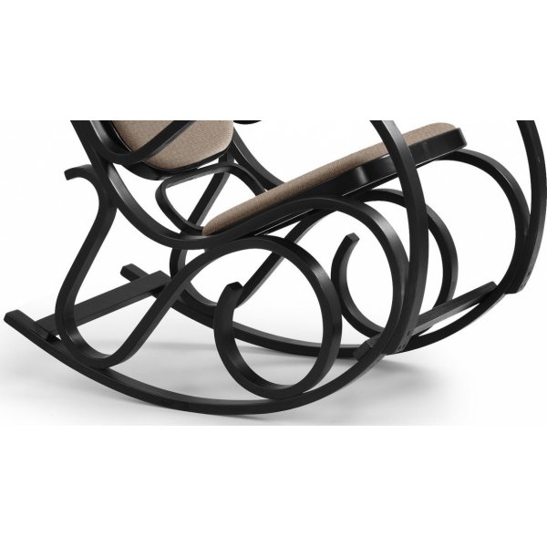 Komfort gyngestol - Brun/wenge Komfort gyngestol - Brun/wenge