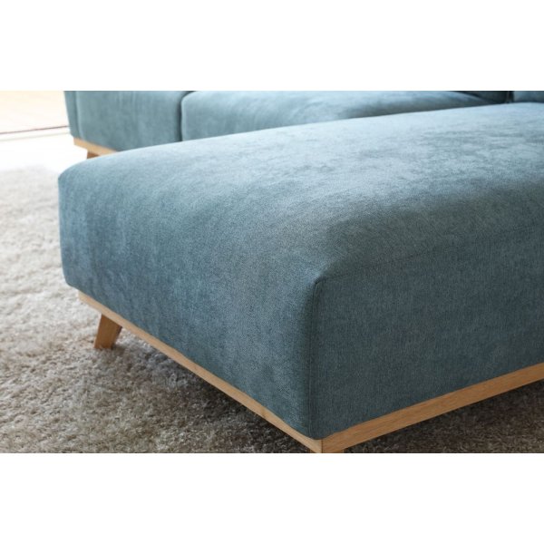 Classic divansofa - Lyseblå Classic divansofa - Lyseblå