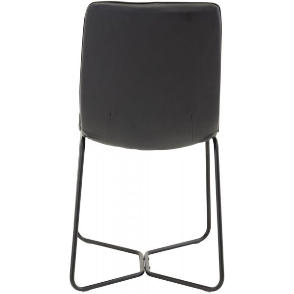 Spisestol Bridge - Svart / Svart PU Spisestol Bridge - Svart / Svart PU