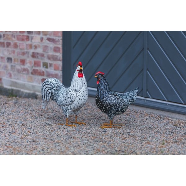 Hønedekor 31 x 18 x 39 cm - Sort Hønedekor 31 x 18 x 39 cm - Sort