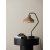 Loft bordlampe - Rotting/svart - 22 cm