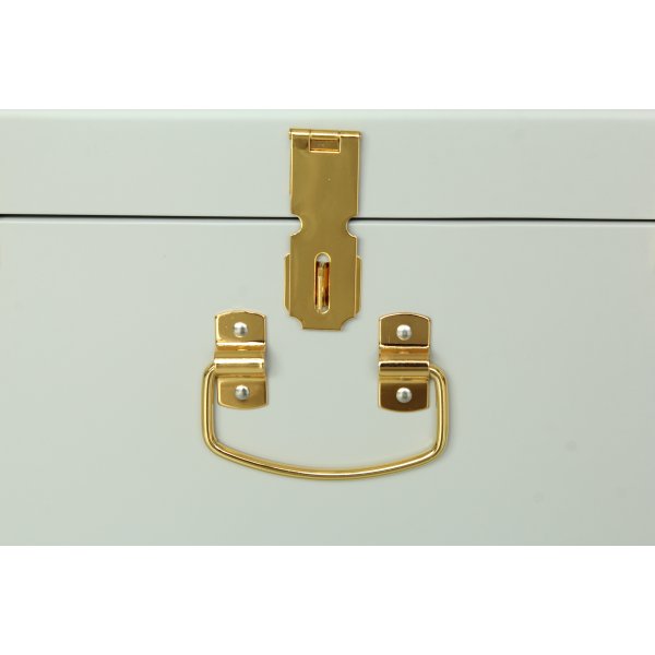 Matteus koffert X 2 (lysegrå | messing) Matteus koffert X 2 (lysegrå | messing)