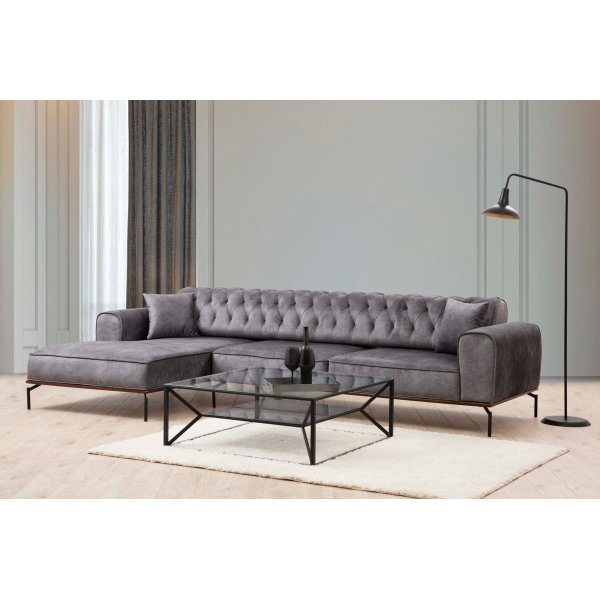 Siesta divansofa - antrasitt