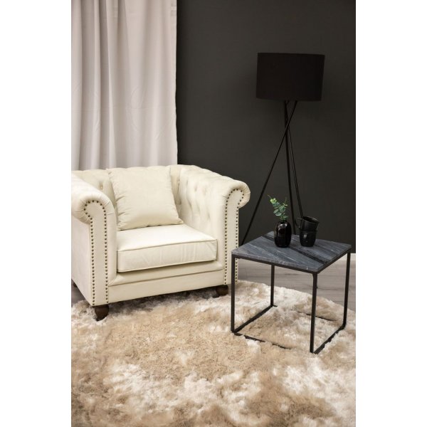 Chesterfield lenestol Churchill - Beige Fl�yel