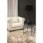 Chesterfield lenestol Churchill - Beige Flyel
