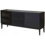 Darell sideboard - Svart askfinr/eik